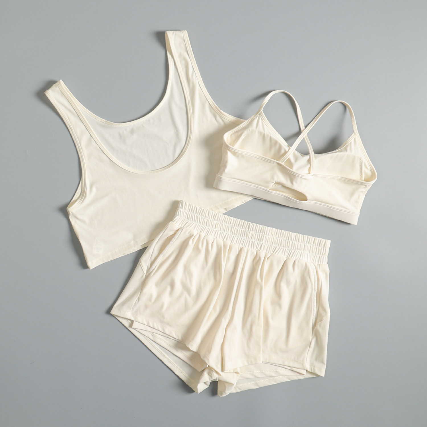 Summer Clothing Juniors - Yoga-Bekleidungsset für Damen, Sommer-Fitness-Training, schnell trocknende