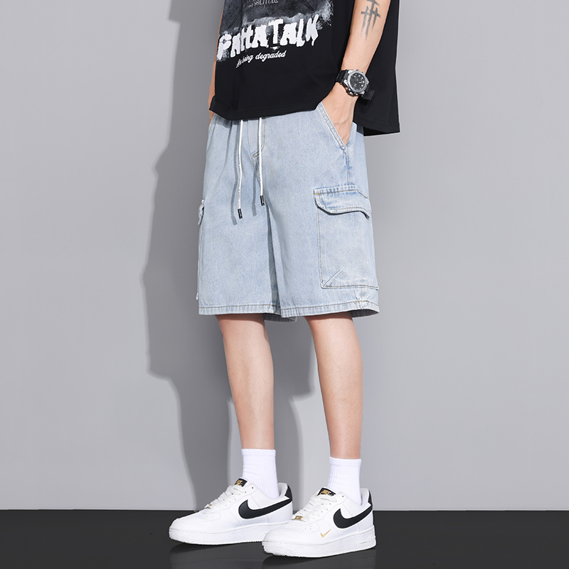 Summer Clothing Styles Men - 2025, Sommer-Arbeitskleidung, Denim-Shorts für Herren, vielseitig,