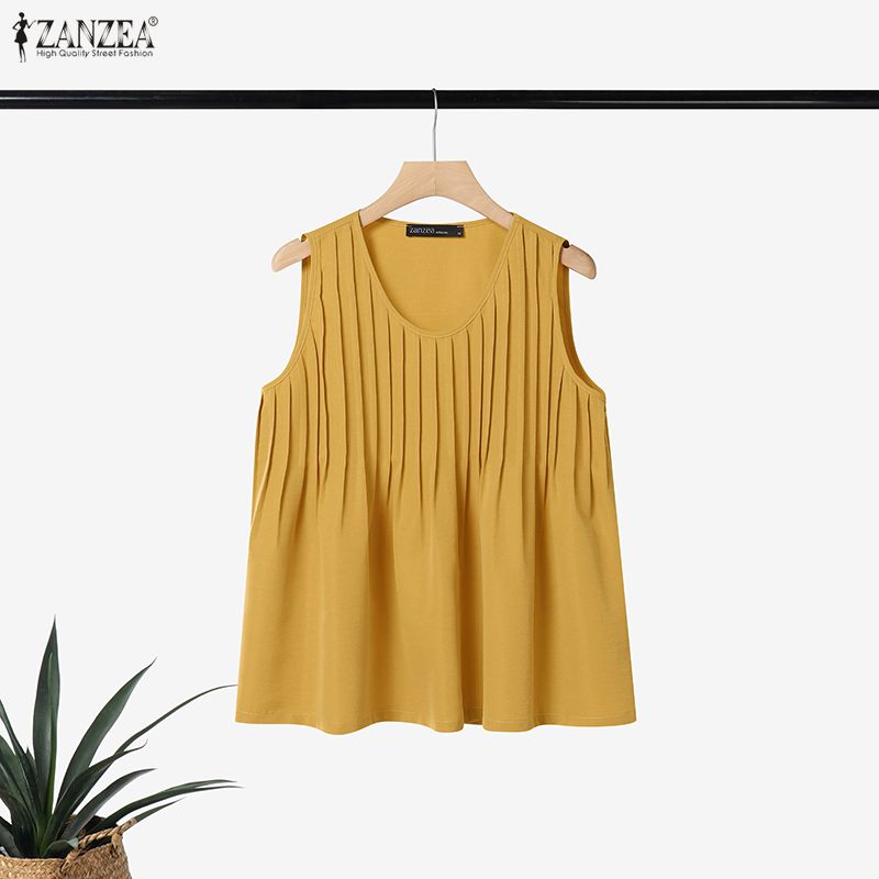 Summer Clothing Plus - ZANZEA Plus Size 5XL Damen-Tanktop mit
