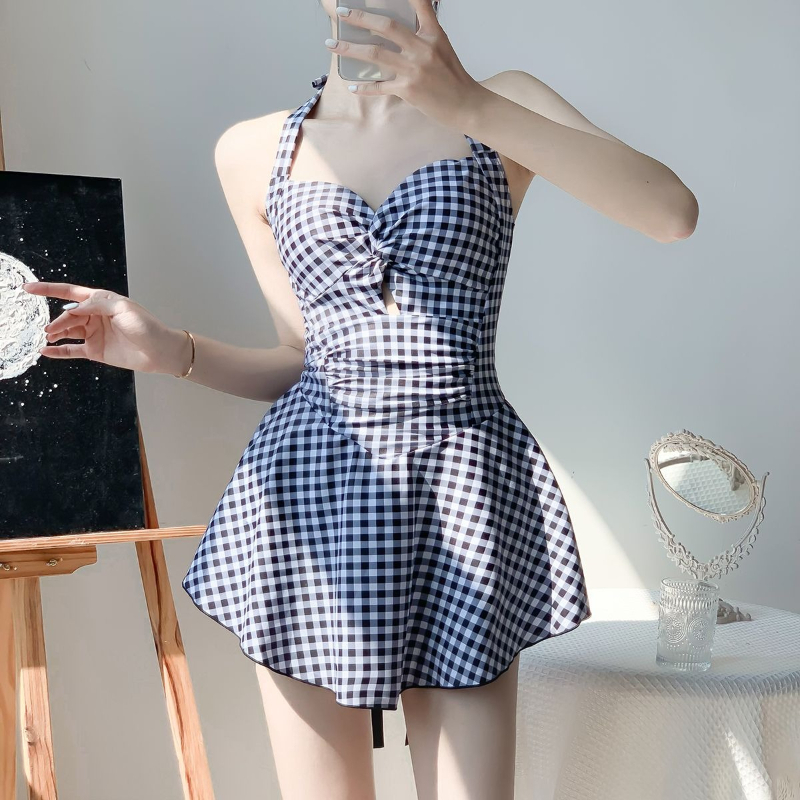 Swimsuit One Piece - 2026 Neuer Damen Rückenfreier Einteiler Badeanzug