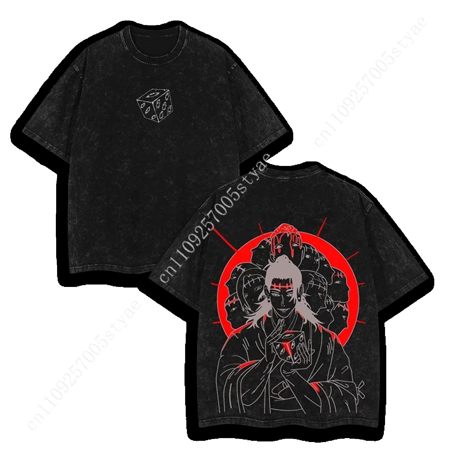 Summer Quilt - Kurzärmeliges Gewaschenes T-Shirt für Herren, Neuerscheinung