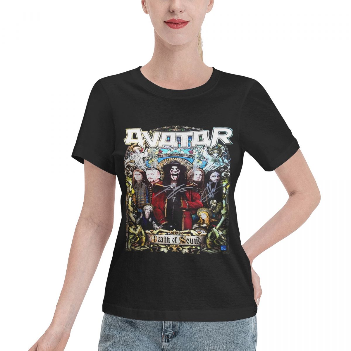 Summer Clothing Staples - Sommer-Klassiker: Hochwertiges Avatar-Band Damen-T-Shirt – Modisches