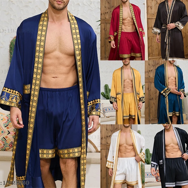 Summer Clothing Styles Men - Frühling Sommer Neue Herren-Pyjamas 2-teiliges Set