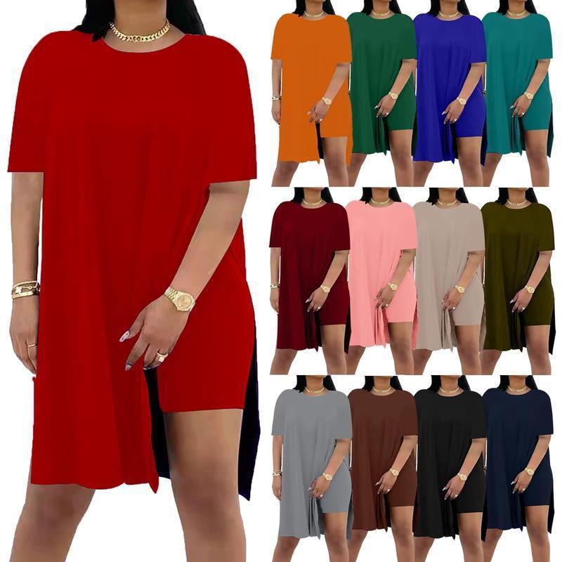 Summer Clothing List - Damen-Kurzarm-Hosen-Set Zweiteiliges Sommer-Mode-Outfit Grenzübergreifende Bekleidungsmarke Unmarkierte