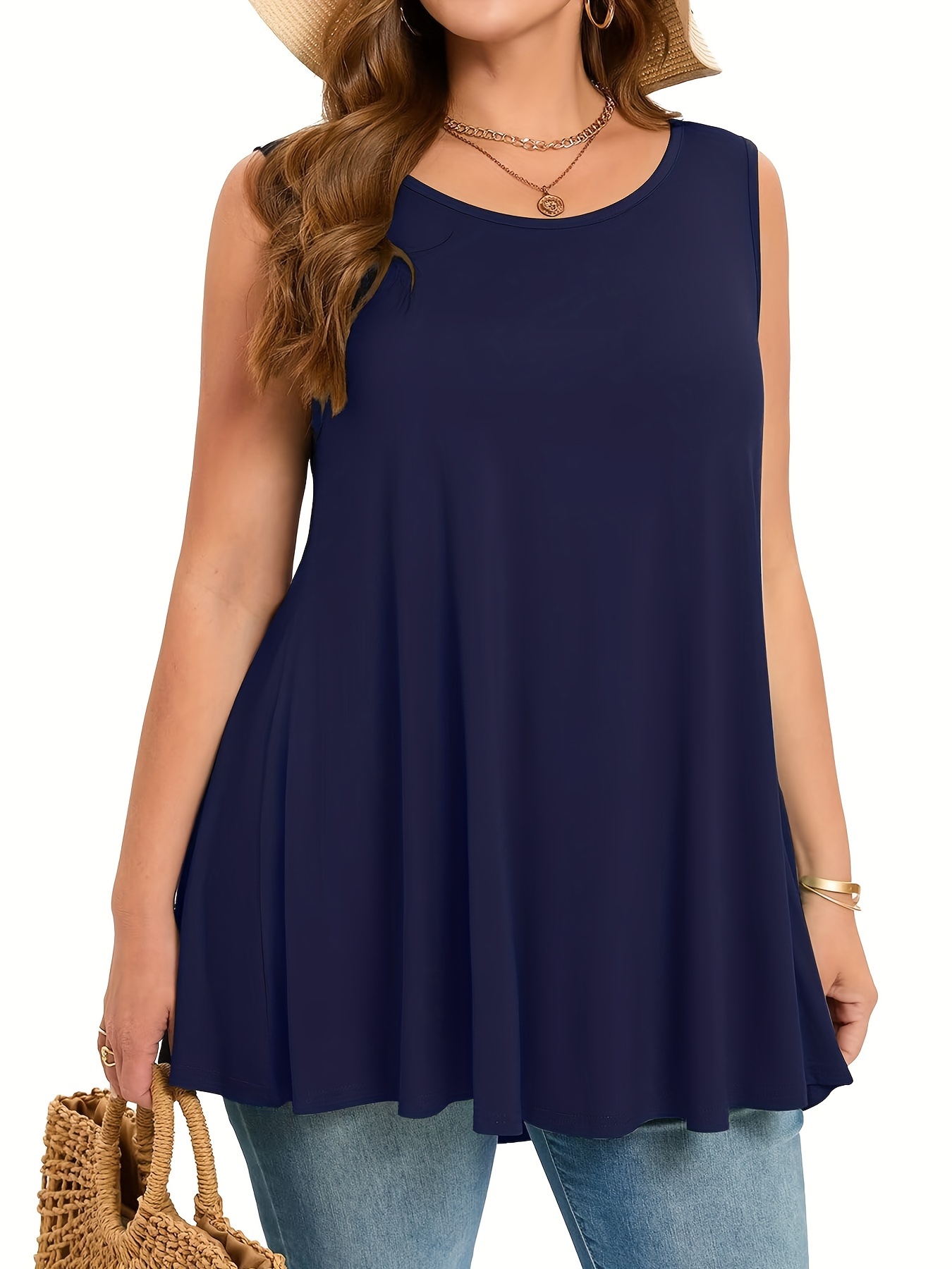 Einfaches, solides Tanktop in  – Summer Clothing Plus Bewertung und Preis