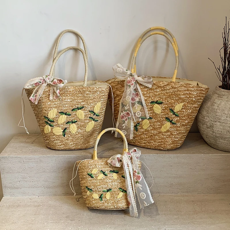 Große Kapazität Strand Umhänge – Beach Bag Straw Bewertung und Preis