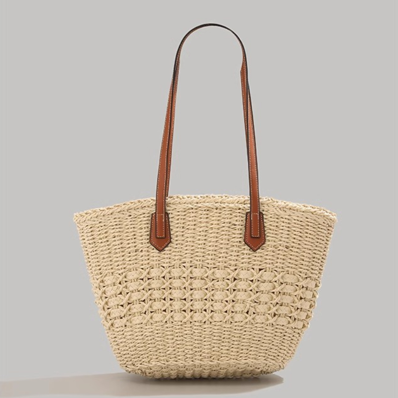 Extra große faltbare Strohtasc – Beach Bag Straw Bewertung und Preis