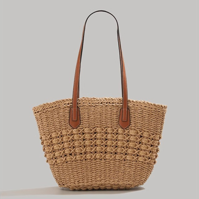 Extra große faltbare Strohtasc – Beach Bag Straw Bewertung und Preis