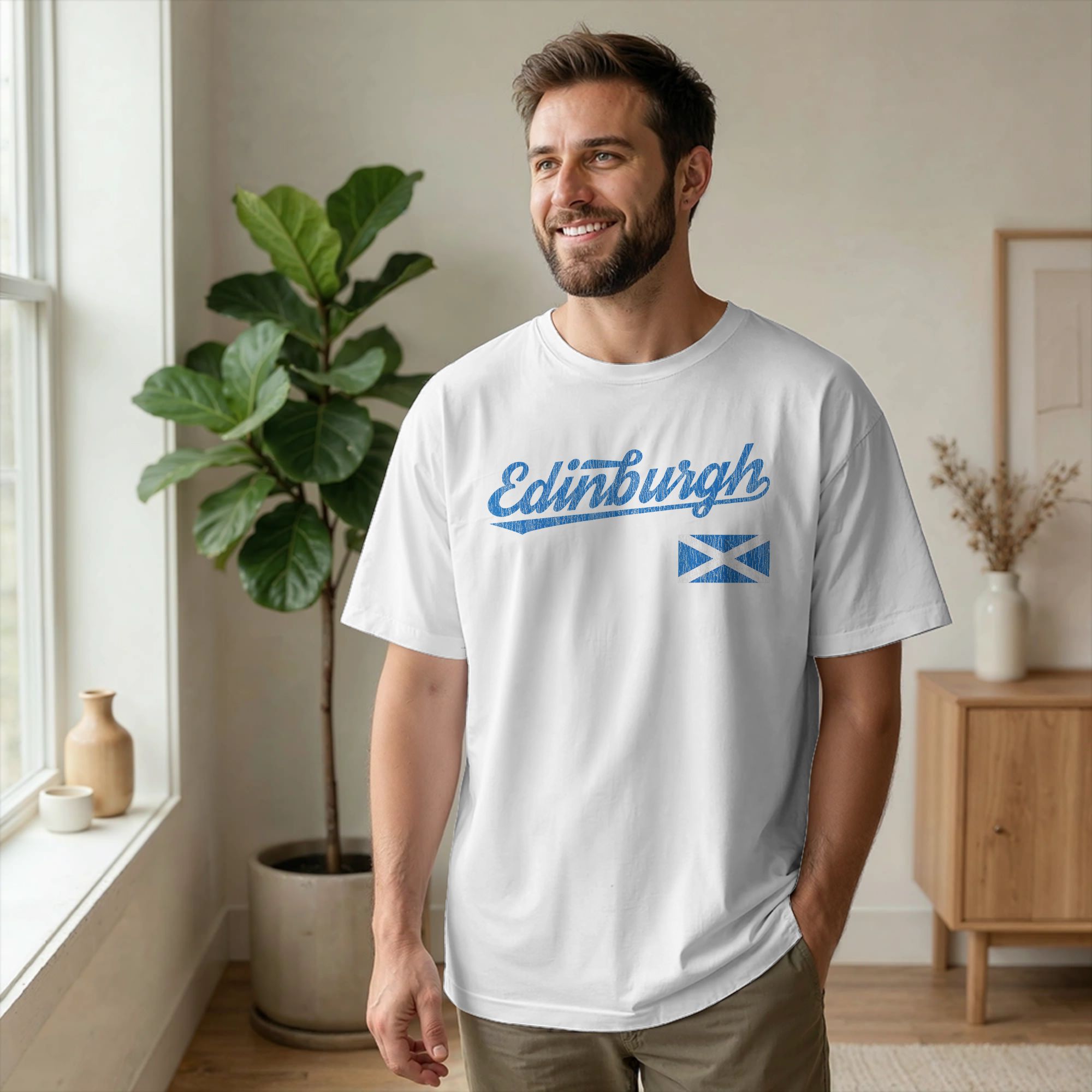 Herren-T-Shirt „Edinburgh Scho – Summer Clothing Edinburgh Bewertung und Preis