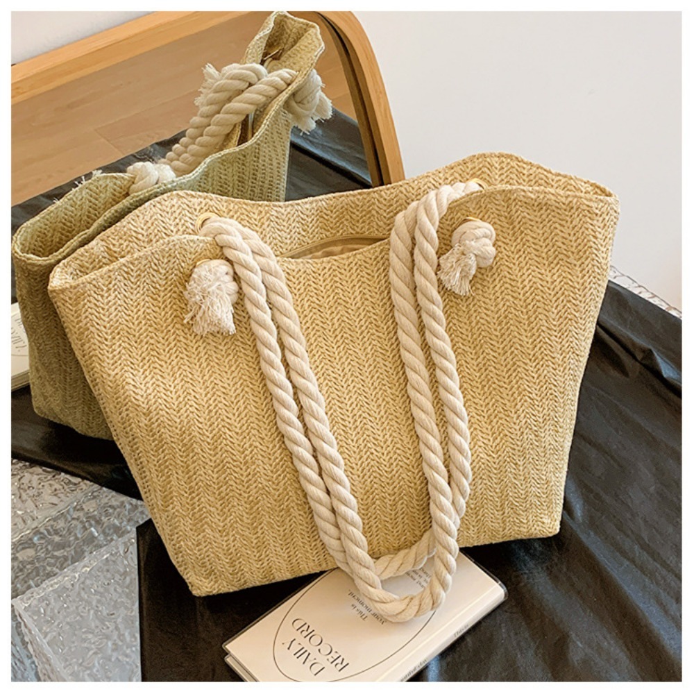 Neue Sommer-Strandtasche mit G – Beach Bag Straw Bewertung und Preis