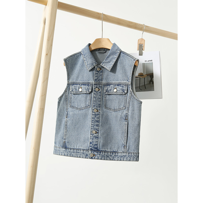 Xinjiang-Damen-Jeansweste aus  – Summer Clothing Staples Bewertung und Preis