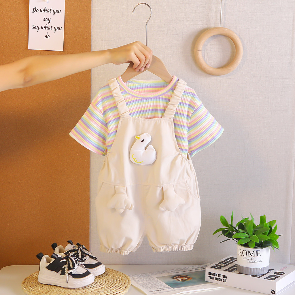Kleinkind Mädchen Kleidungsset – Summer Duck Clothing Bewertung und Preis