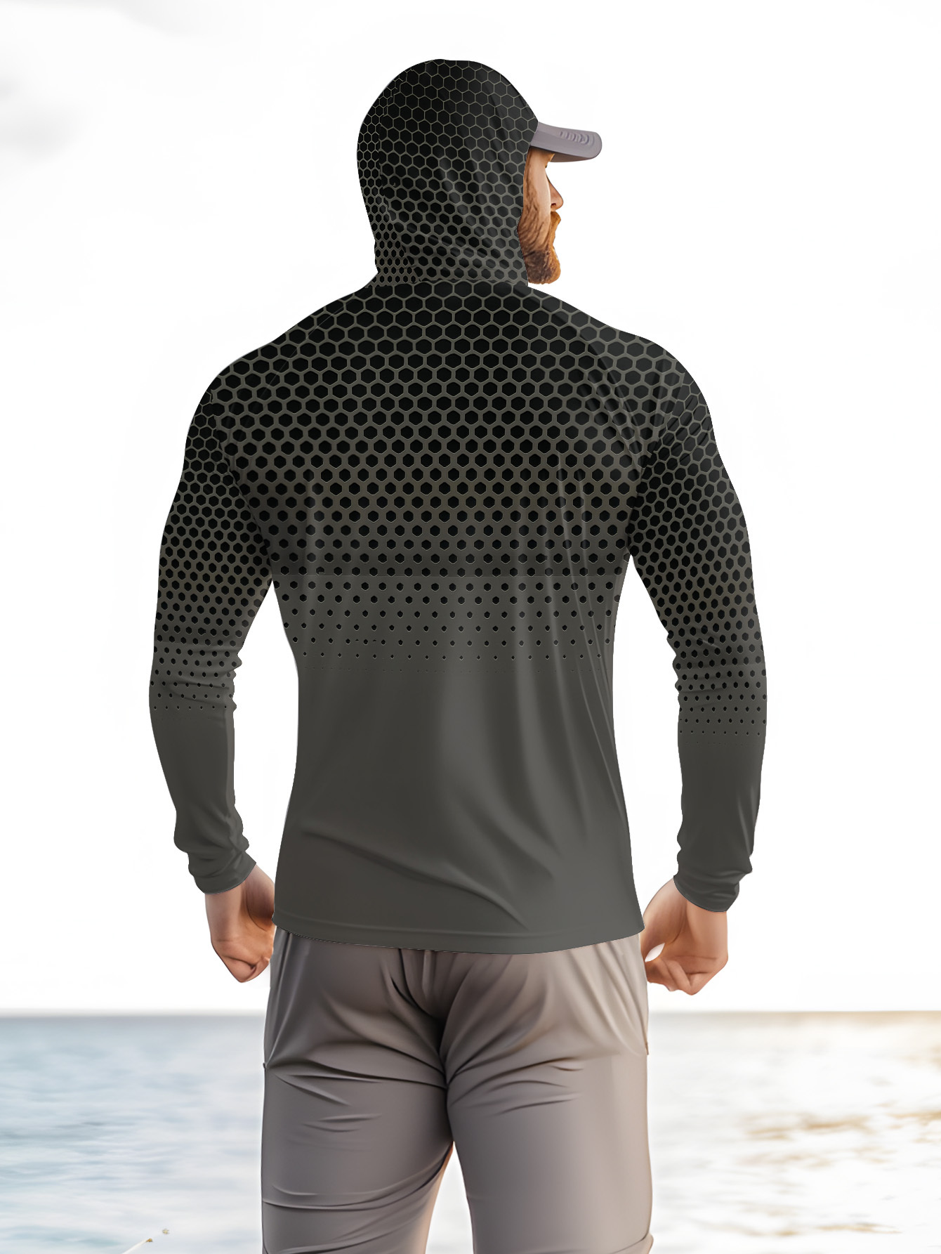 Herren Angelhemd mit Kapuze, L – Summer Knit Clothing Bewertung und Preis