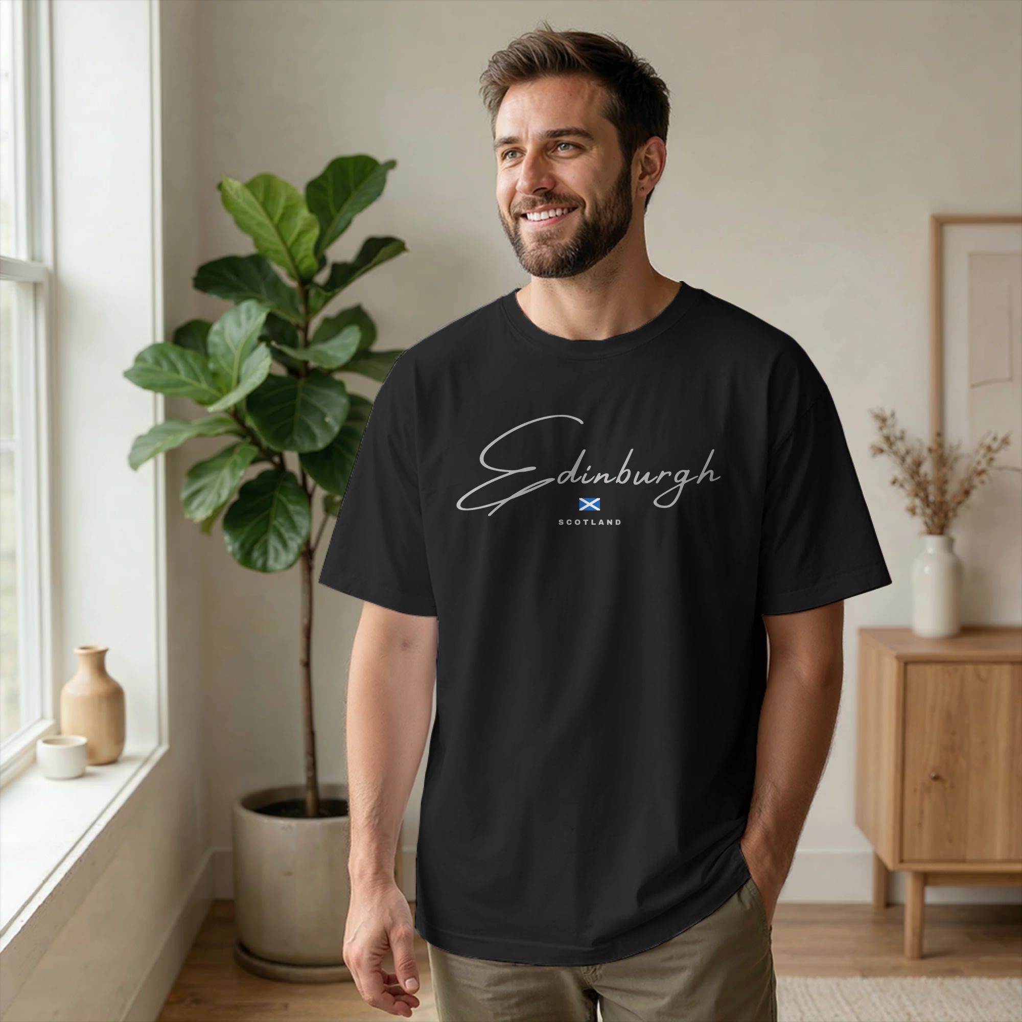 Herren-T-Shirt, Edinburgh, Sch – Summer Clothing Edinburgh Bewertung und Preis