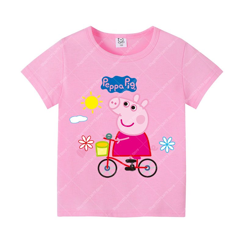 Kinder Mädchen Süßes Baumwoll- – Summer Clothing Cartoon Bewertung und Preis