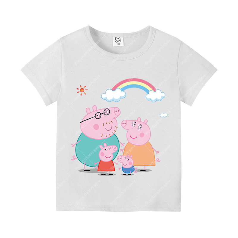 Kinder Mädchen Süßes Baumwoll- – Summer Clothing Cartoon Bewertung und Preis
