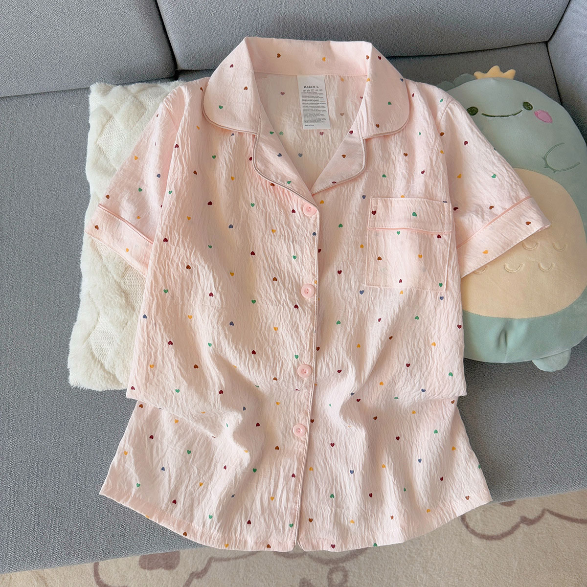 Damen-Pyjama-Set aus Baumwolle – Summer Clothing For Petite Women Bewertung und Preis