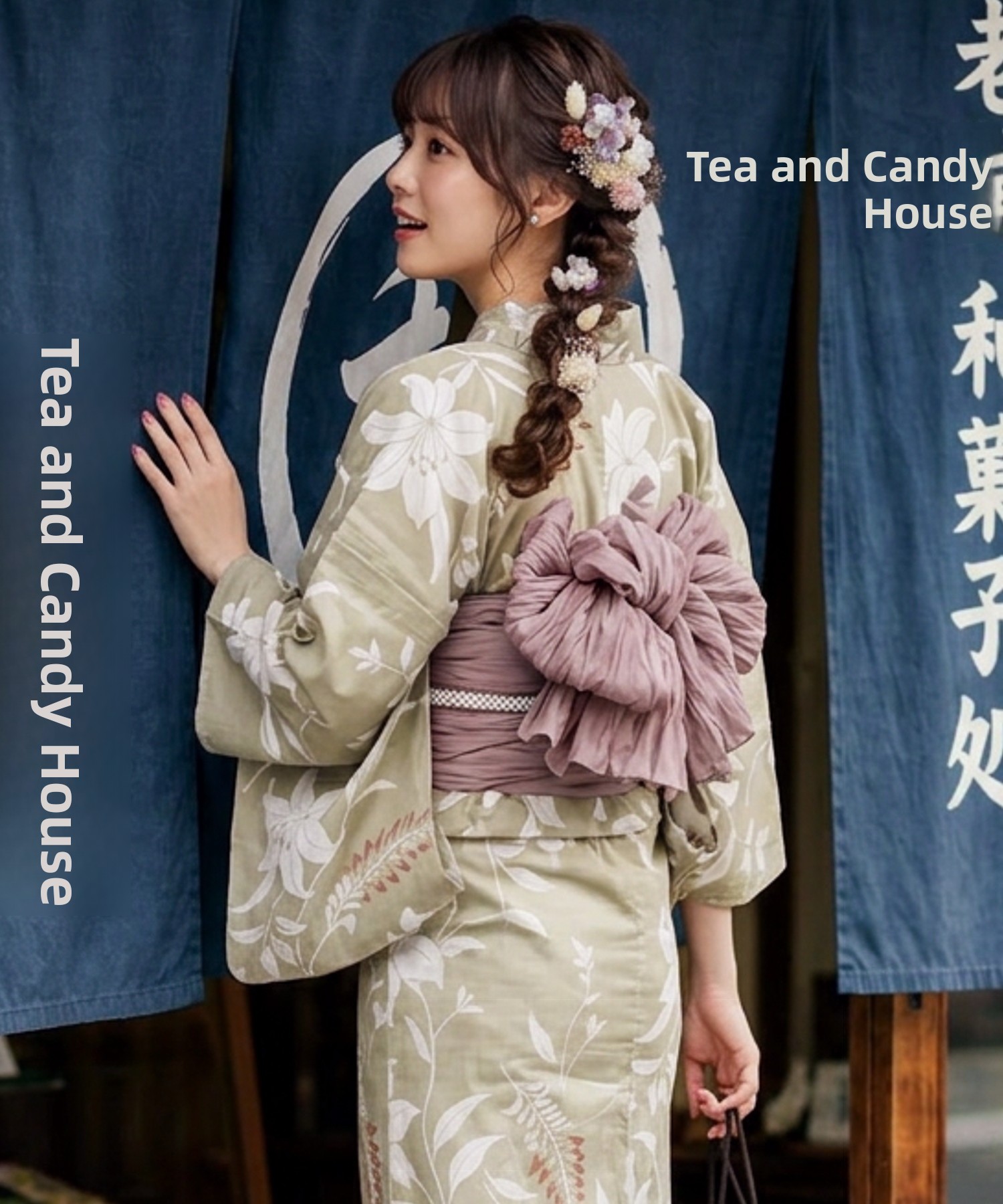 Traditioneller Yukata Kimono a – Summer Clothing Girl Bewertung und Preis