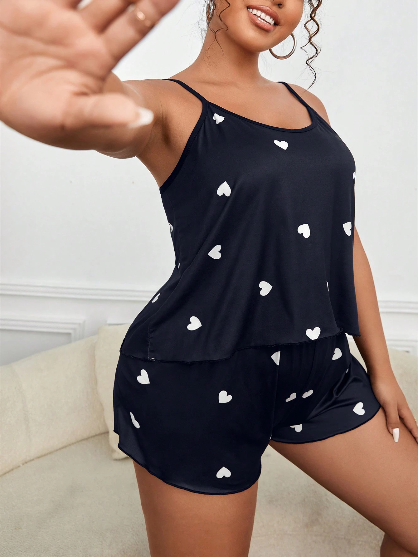 2-teiliges Pyjama-Set für Dame – Summer Clothing For Petite Women Bewertung und Preis