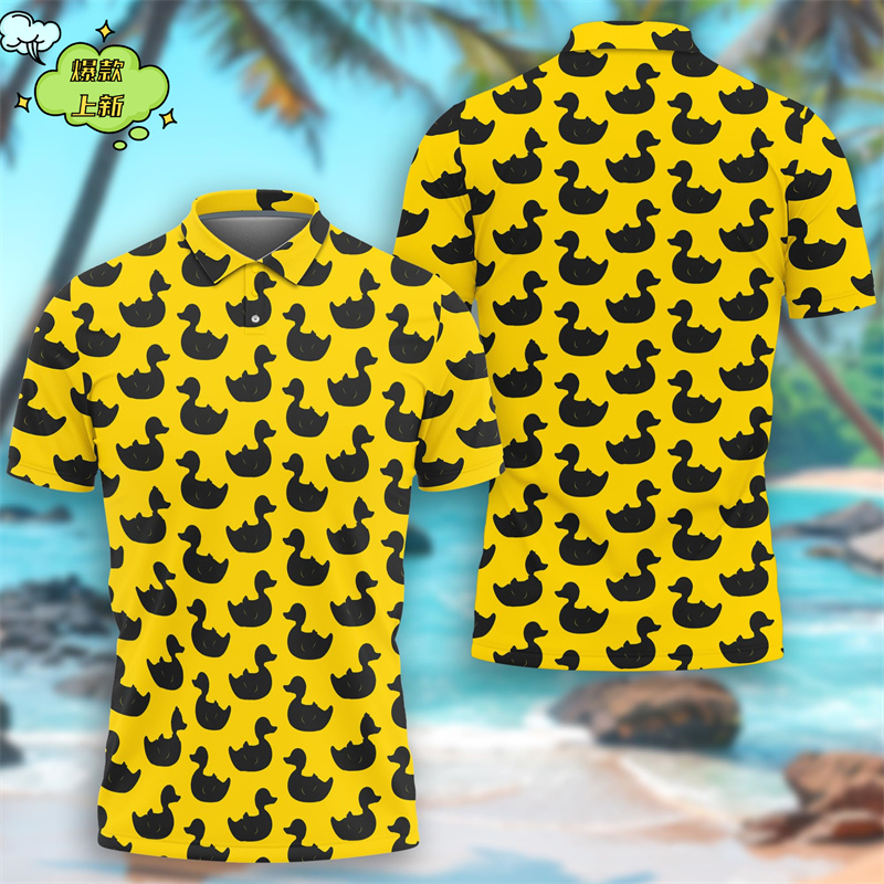Niedliches gelbes Enten-Polosh – Summer Duck Clothing Bewertung und Preis