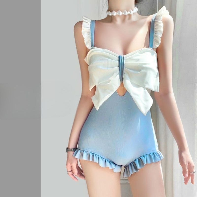 Niedlicher Badeanzug mit Schle – Swimsuit One Piece Bewertung und Preis