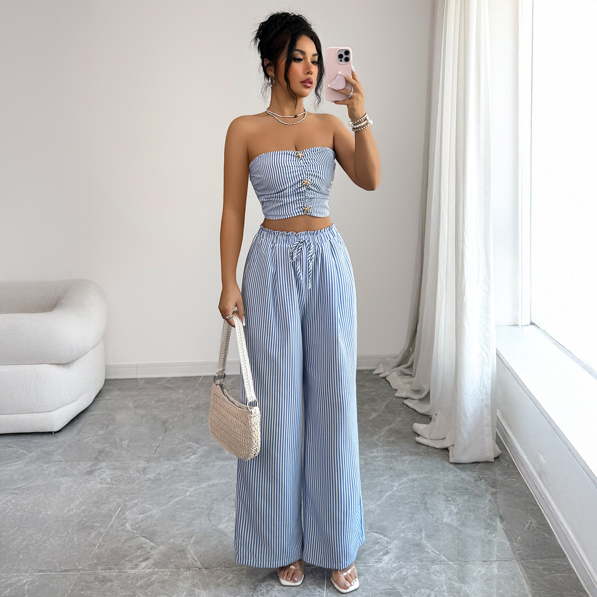 Elegantes Design Gestreifter G – Summer Clothing Italy Bewertung und Preis