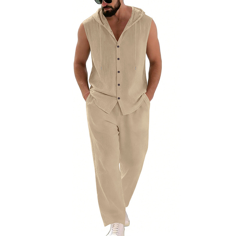 Herren-Freizeitanzug aus Leine – Summer Clothing Mens Bewertung und Preis