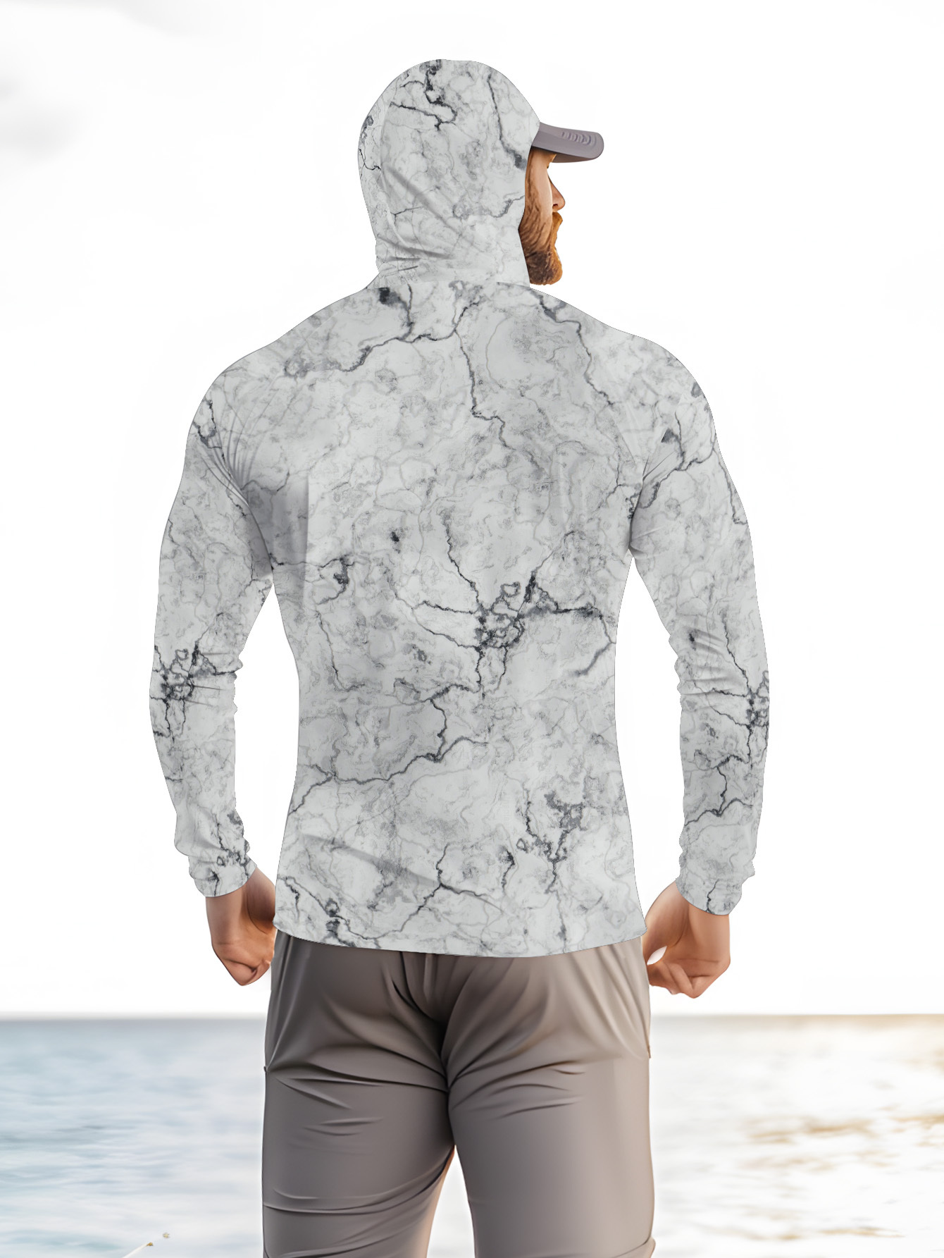 Herren Angelhemd mit Kapuze, L – Summer Knit Clothing Bewertung und Preis