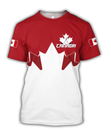 Kanada T-Shirts Kanadische Fla – Summer Clothing Women Canada Bewertung und Preis