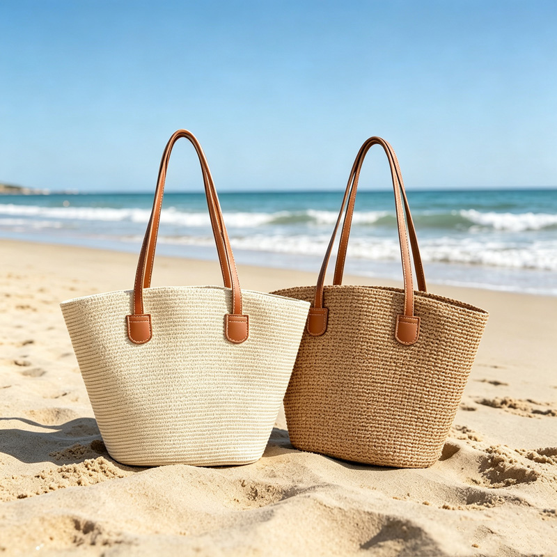 CLAREGQI Damen-Tragetasche aus – Beach Bag Straw Bewertung und Preis
