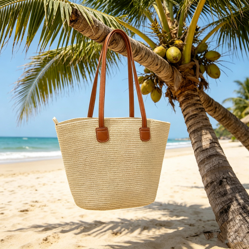 CLAREGQI Damen-Tragetasche aus – Beach Bag Straw Bewertung und Preis
