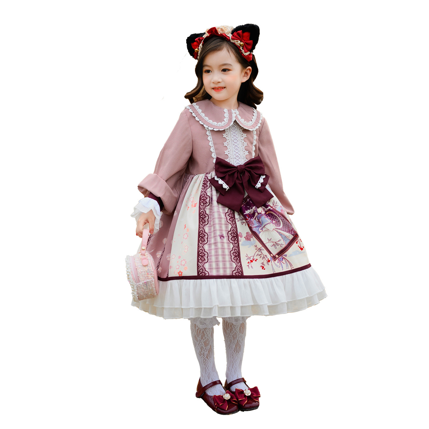 Kinder-Lolita-Kleidung Langärm – Summer Clothing Girl Bewertung und Preis
