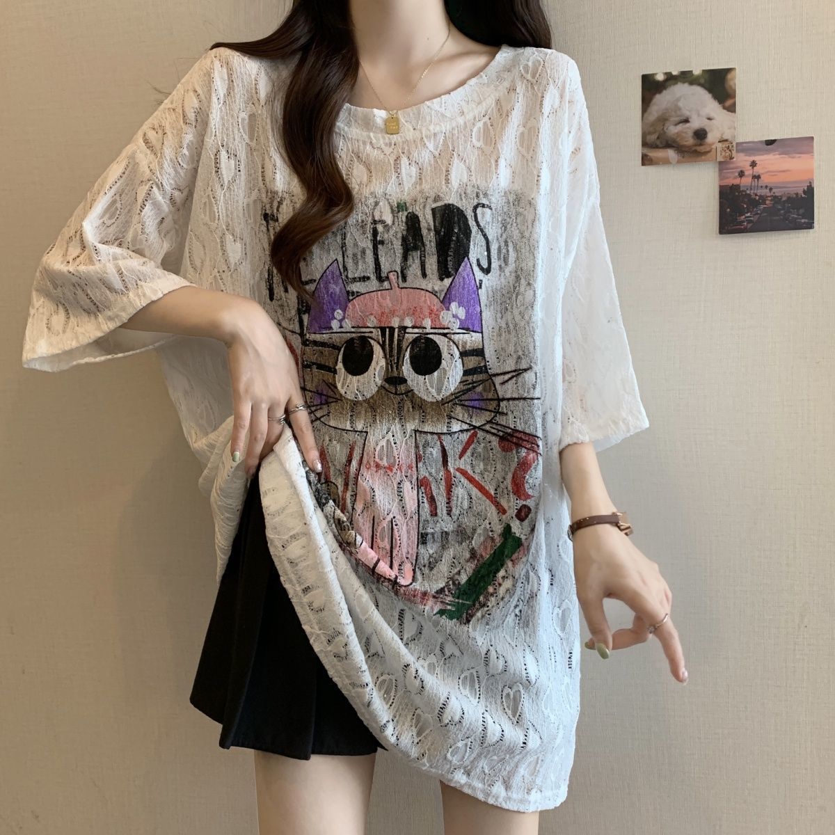 Große Größen Damenbekleidung F – Summer Clothing Cartoon Bewertung und Preis