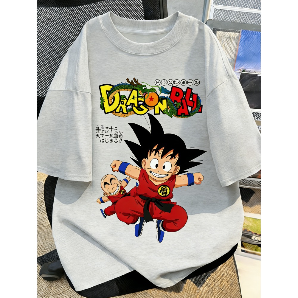 Übergrößes Dragon Ball Anime-P – Summer Clothing Styles Men Bewertung und Preis