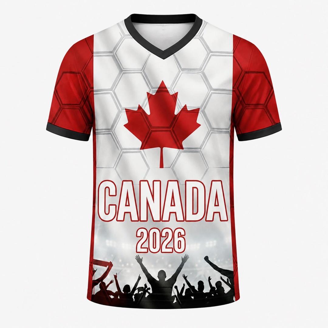 2026 Kanada Fußballtrikot Unis – Summer Clothing Women Canada Bewertung und Preis