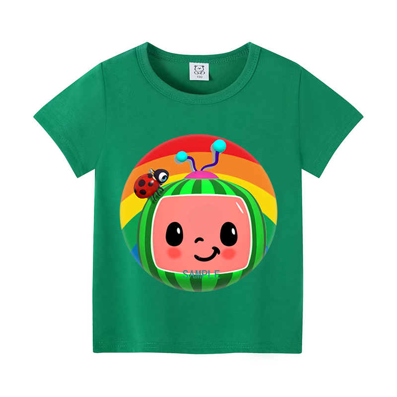 Cocomelons Baby T-Shirts Anime – Summer Clothing Cartoon Bewertung und Preis